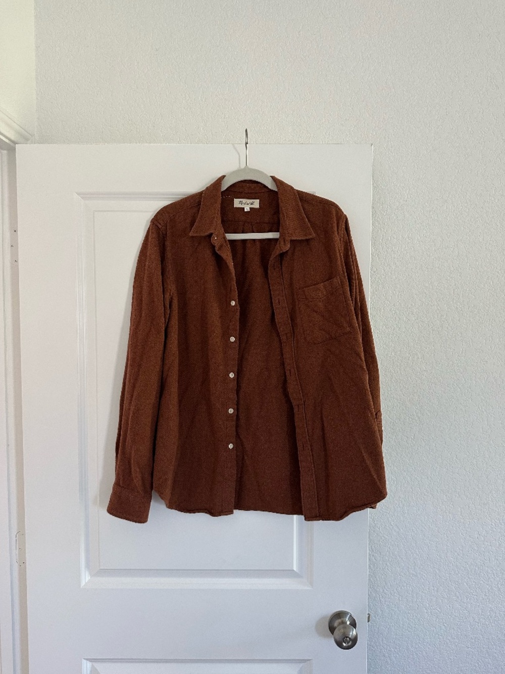 Madewell Men's Terracotta Flannel